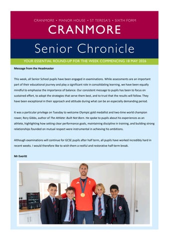 Senior Chronicle 22.05.26