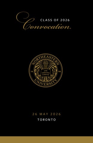2026 Toronto Commencement