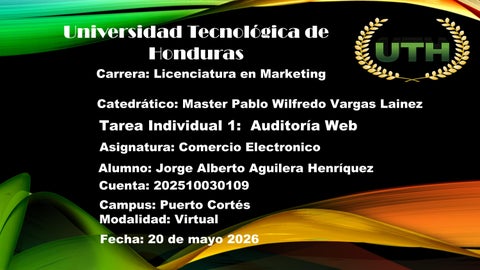 TAREA INDIVIDUAL 1 AUDITORIA WEB