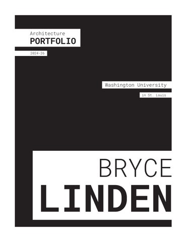 Bryce Linden Architecture Portfolio 2026