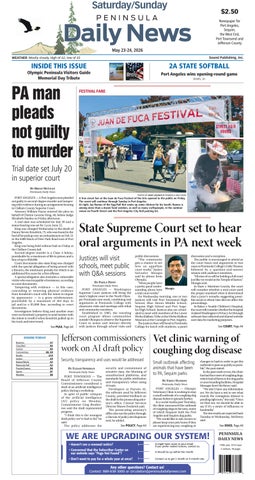 Peninsula Daily News, Jefferson County, May 23, 2026
