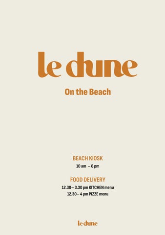 LE DUNE BEACH