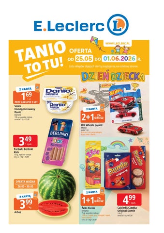 E.Leclerc gazetka od 25.05 do 1.06.2026