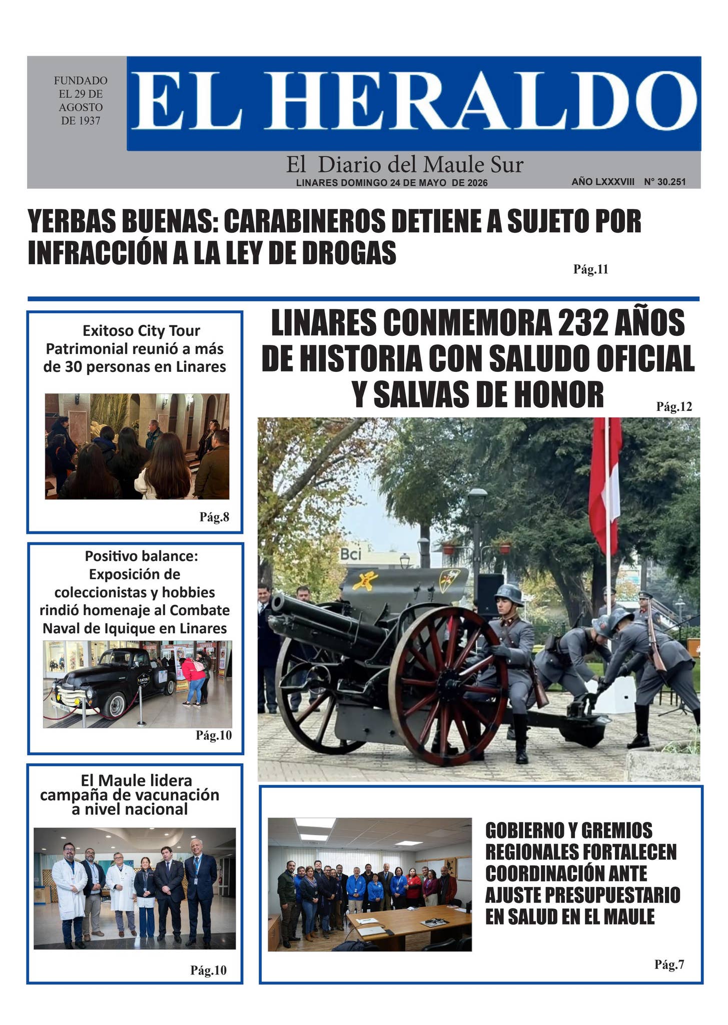 Domingo 24 de mayo 2026