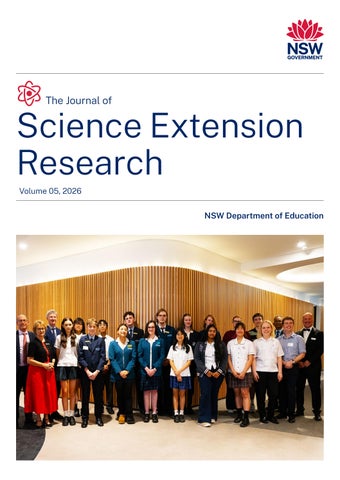 The Journal of Science Extension Research – Vol. 5, 2026