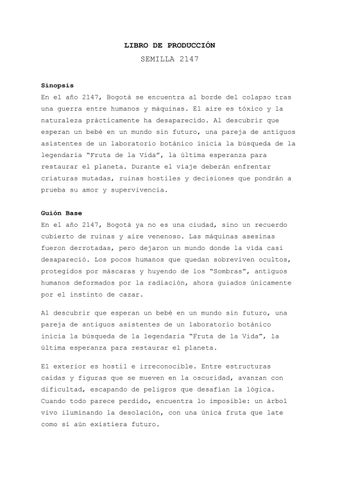 SEMILLA 2147 - Libro de producción - Camila Torres Martin