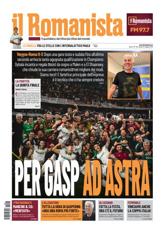 Il Romanista del 25 maggio 2026