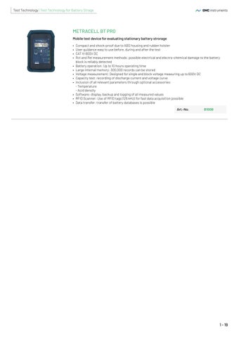 Gossen Metrawatt Product 灯饰目录 第 22 页