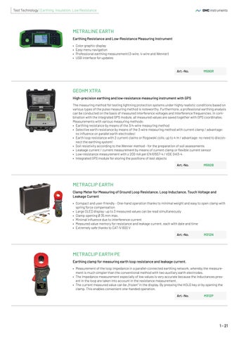 Gossen Metrawatt Product 灯饰目录 第 24 页