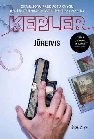 JŪREIVIS. Nauja LARS KEPLER knyga!