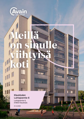Esite_Klaukkalan_Luhtajoentie_6
