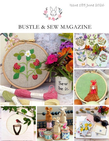 Bustle & Sew Magazine Issue 185 June 2026 Preview