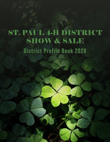 St. Paul District 4-H Show & Sale - St. Paul, AB
