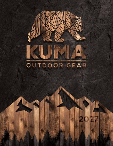Kuma Outdoor Gear Catalog - 2027