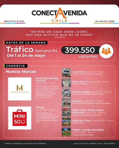 Boletin - 25 Mayo
