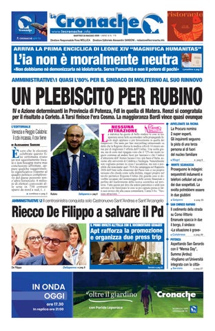 Cronache del 26 maggio 2026