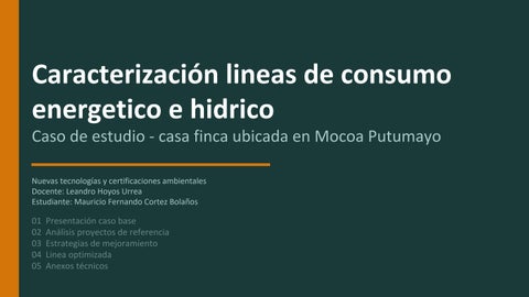 Entrega final nuevas tecnologias y certificaciones ambientales
