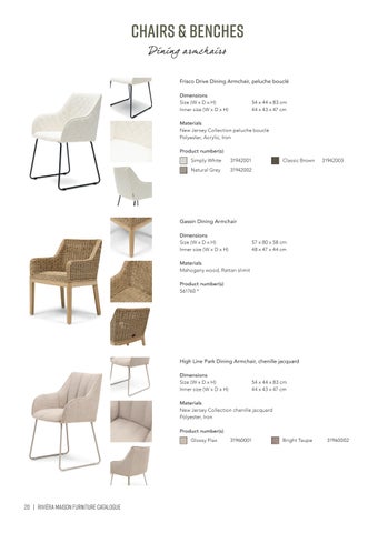 Rivièra Maison | 家具目录 春夏 26 第 20 页