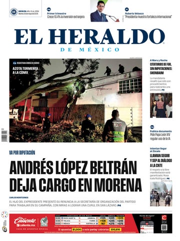 Edición impresa. Martes 26 de mayo de 2026
