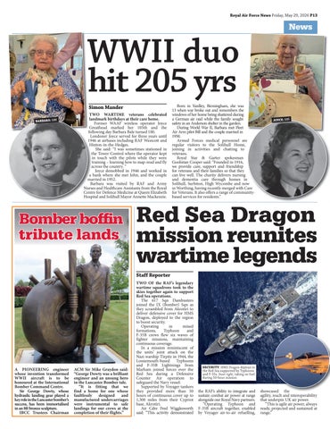 RAF News Edition 1633, May 29, 2026 by RAF News - Issuu