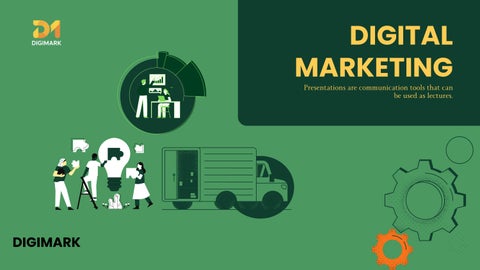 Promotional Digital Marketing Presentation Template