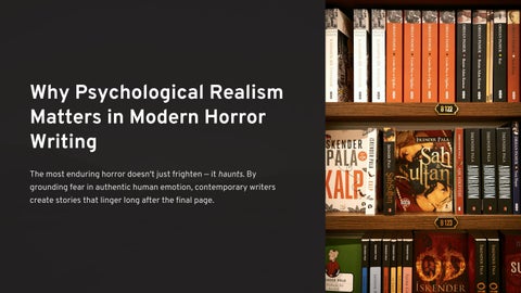 Erika Wurth Exploring Emotional Depth In Modern Horror Fiction