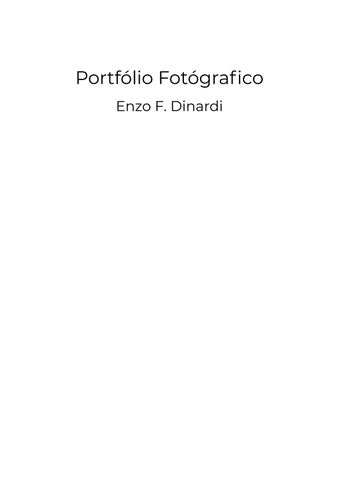 Portfólio Fotógrafico