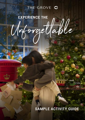 The Grove - Christmas Activity Guide - A4 - 2025 