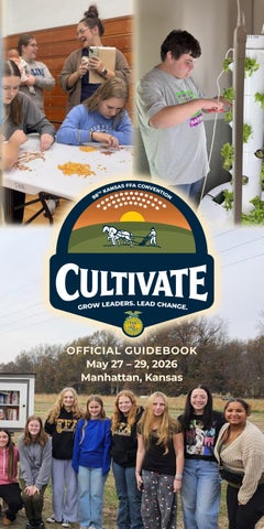 2026 Kansas FFA Convention Guidebook
