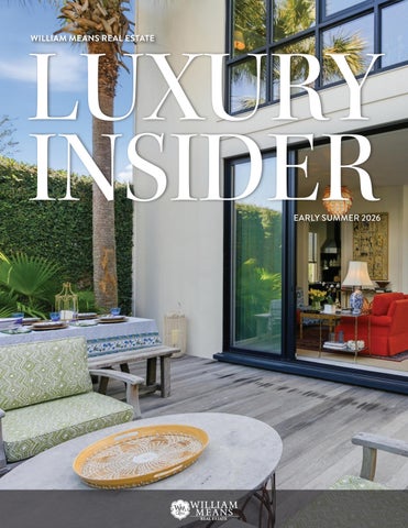 William Means Luxury Insider Early Summer 2026