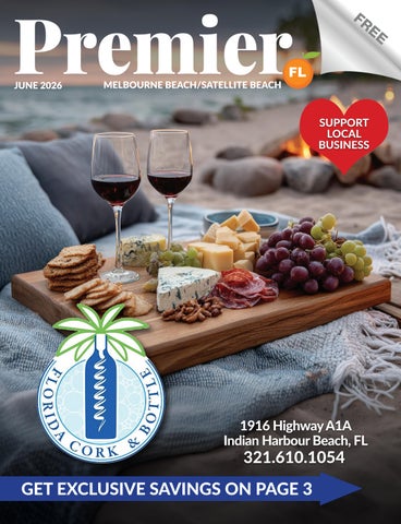 PREMIER FLORIDA Magazine June 2026 - Melbourne Beach/Satellite Beach