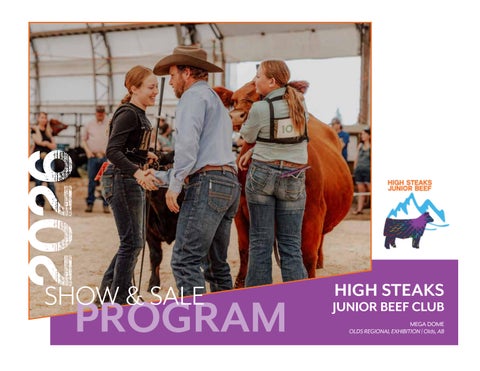 High Steaks Junior Beef Club Show & Sale - Olds, AB