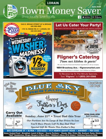 Lorain Town Money Saver | June 2026