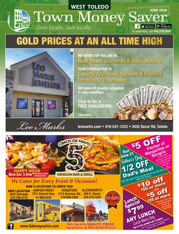 West Toledo Town Money Saver | June 2026