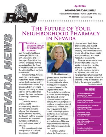 April 2026 Newsletter 