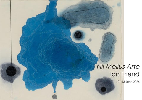 Ian Friend | Nil Melius Arte
