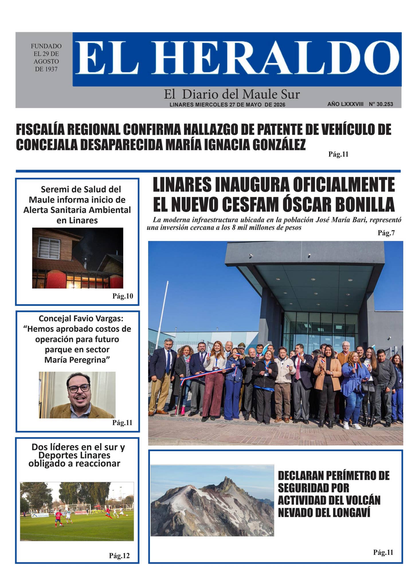 Miercoles 27 de mayo 2026