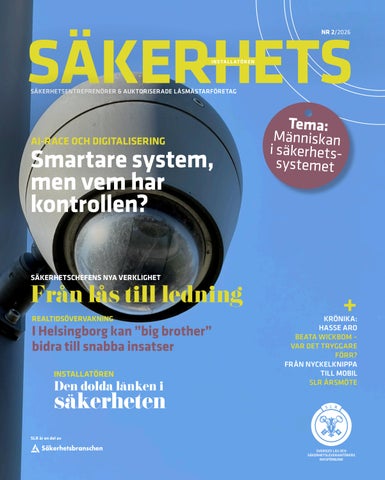 Säkerhetsinstallatören #2/26