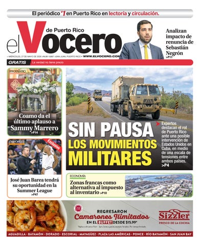 EL VOCERO | Edición miércoles, 27 de mayo de 2026
