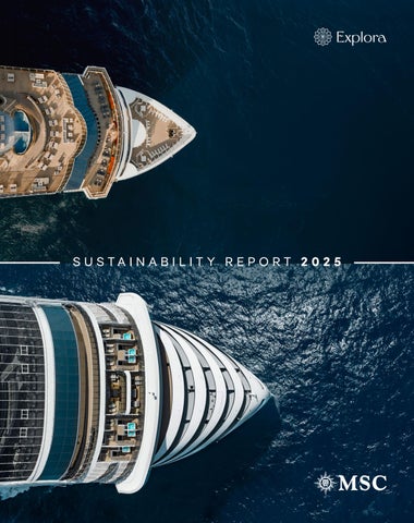 msc-cruises-explora-journeys-sustainability-report-2025