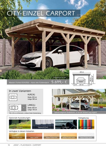 HolzLand Köster| Carports × Gartenhäuser | Joda 第 18 页