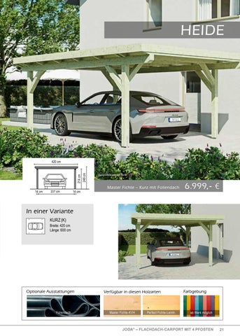 HolzLand Köster| Carports × Gartenhäuser | Joda 第 23 页