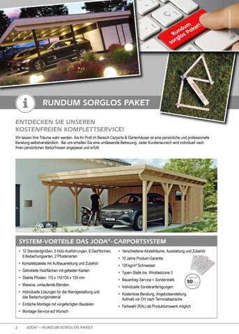 HolzLand Köster| Carports × Gartenhäuser | Joda 第 4 页