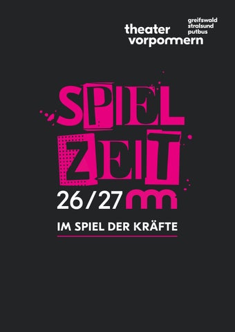 Spielzeitheft 2026/27