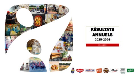 Présentation des résultats annuels 2025/2026
