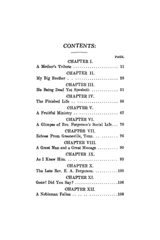 Successful Evangelism or Life and Labour of Rev. E. A. Fergerson 第 13 页