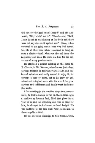 Successful Evangelism or Life and Labour of Rev. E. A. Fergerson 第 19 页