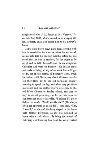 Successful Evangelism or Life and Labour of Rev. E. A. Fergerson 第 20 页