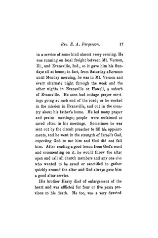 Successful Evangelism or Life and Labour of Rev. E. A. Fergerson 第 23 页