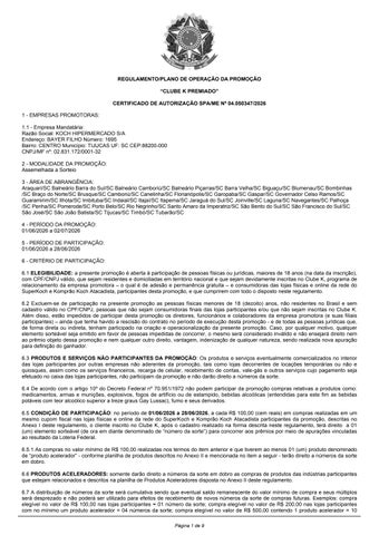REGULAMENTO - CLUBE K PREMIADO KOMPRÃO